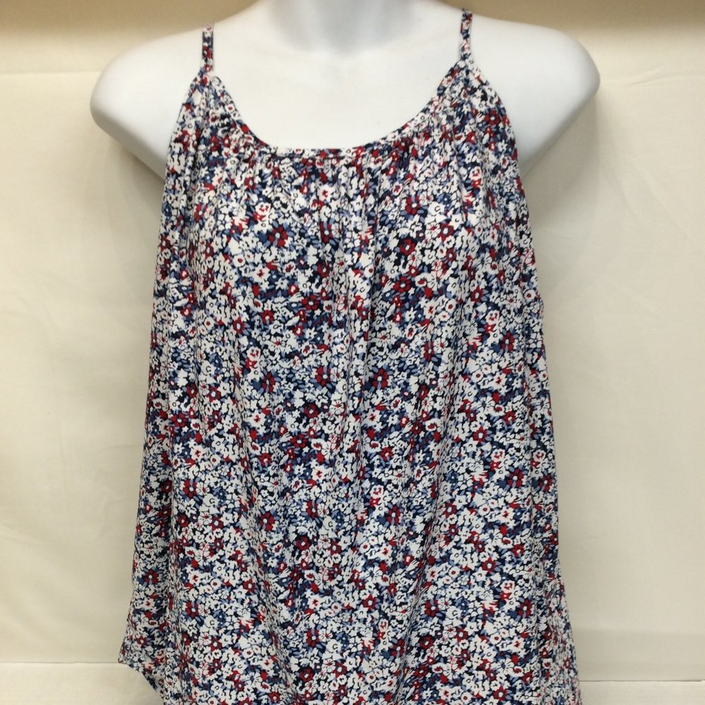 Junior 20 Tank top Adjustable Strap Flowered